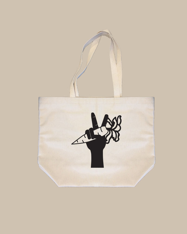 Peace and Carrots Tote